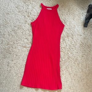 Red dress from Urban Outfitters